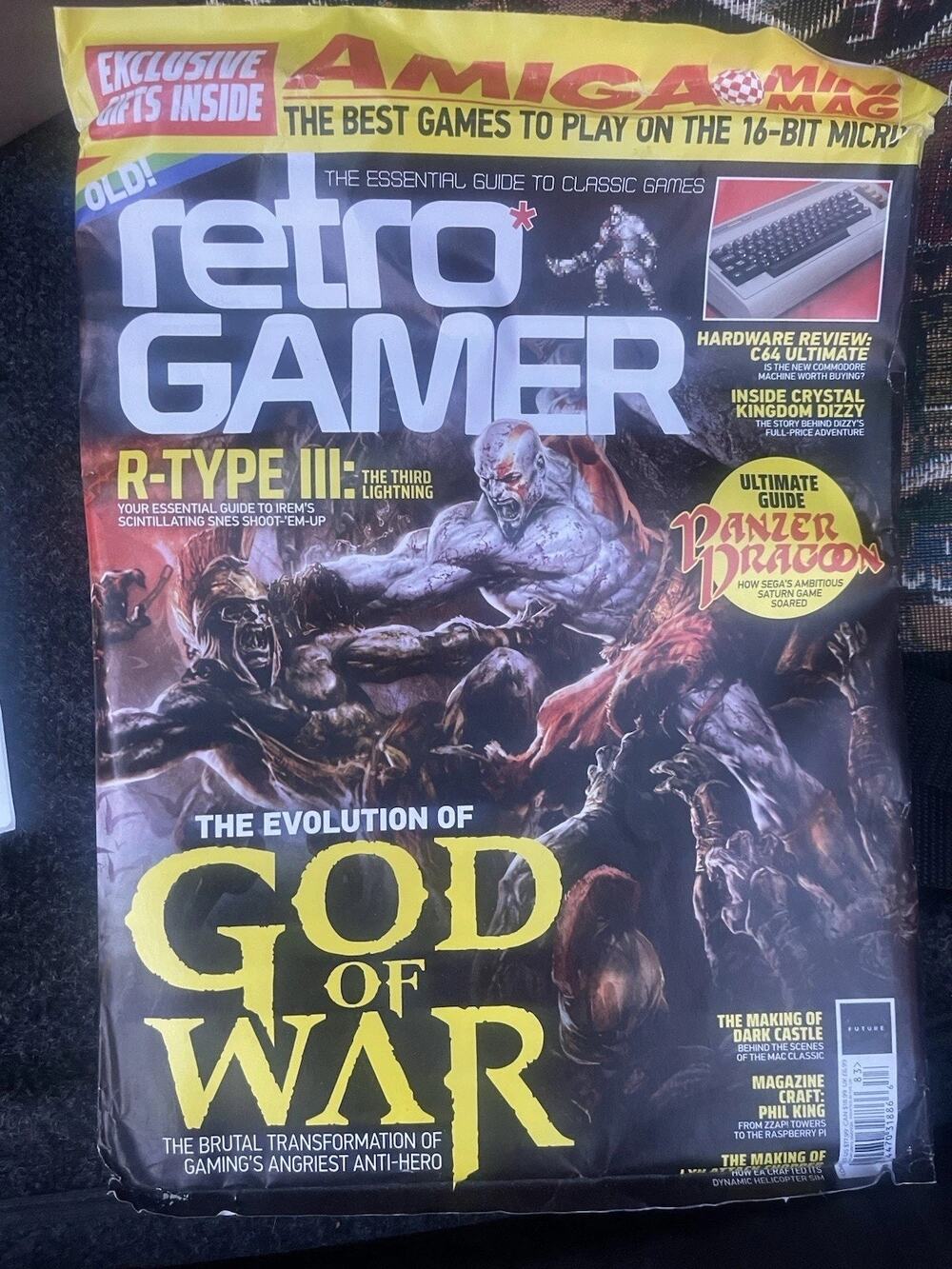 RETRO GAMER Magazine #283 March 2026 God of War Cover Amiga Mag Panzer Dragoon